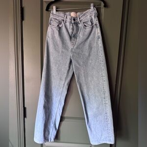 26 Everlane The Way High Jeans organic cotton high rise EUC excellent used blue